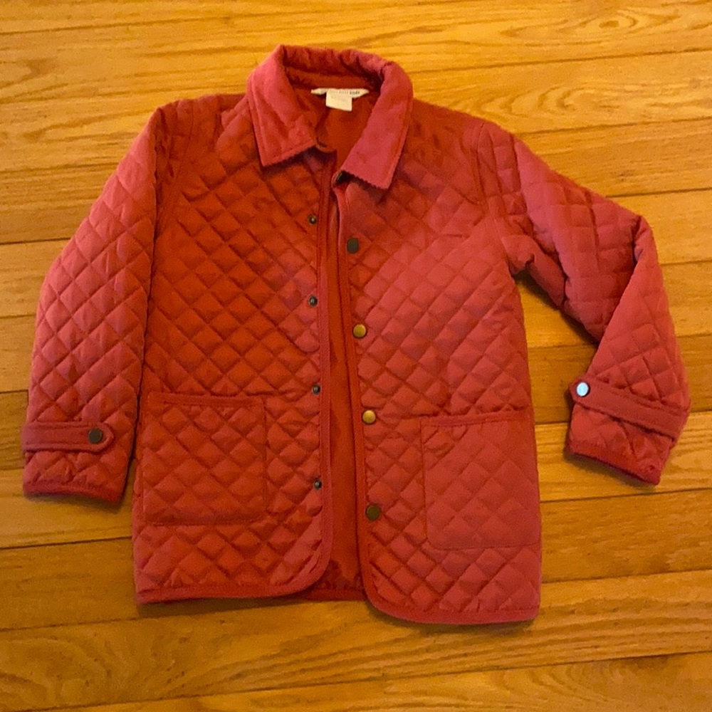 Garnet hill quilted spring jacket